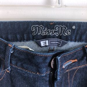 Miss Me Brand “Audrina” Low Rise Boot Cut size 28